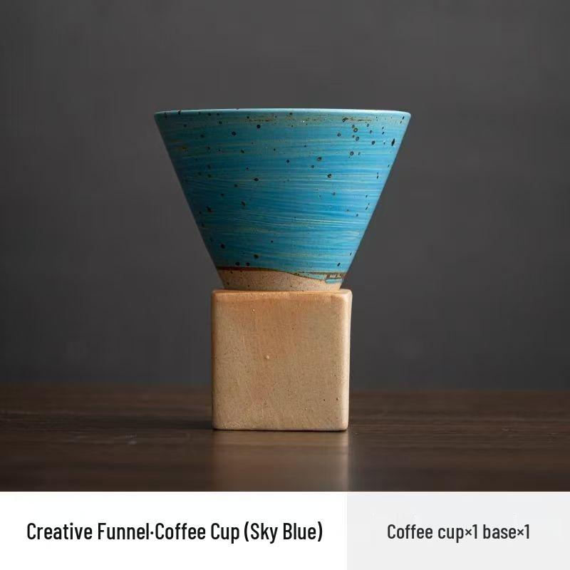Japanese Retro Ceramic Latte Art Mug