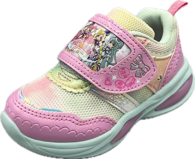 

Glowing Sneakers for Kids Flash Precure Characters Shining Girls Pink cm [Wonderful Precure] WP3809-01 15.0 розовый