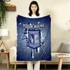 Custom KKS Lech Poznań Blanket, High quality Comfortable for All Seasons, Home Decor, Warmth and Comfort