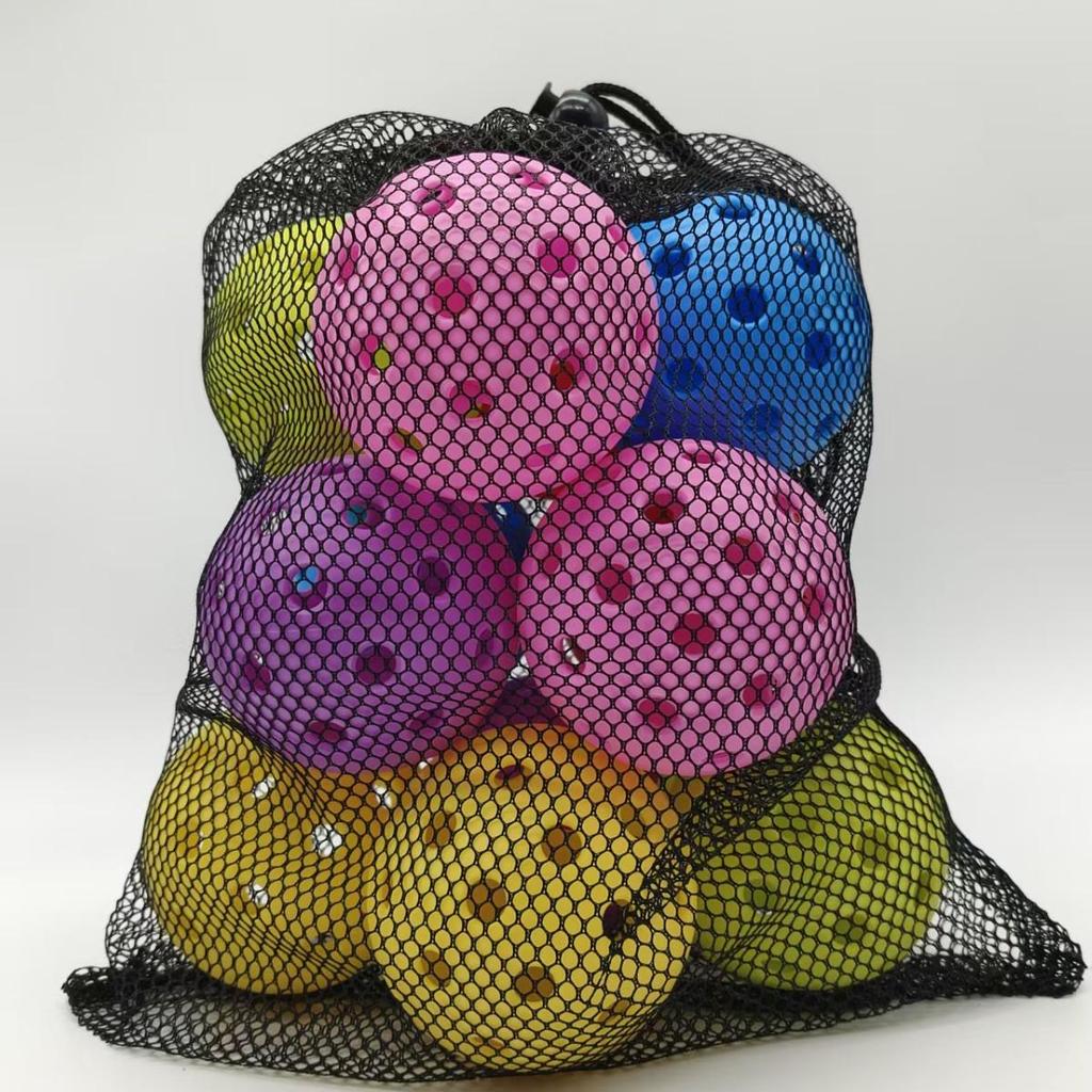 Mesh Pickleball Storage Bag with 26 or 40 Holes for 74mm Balls