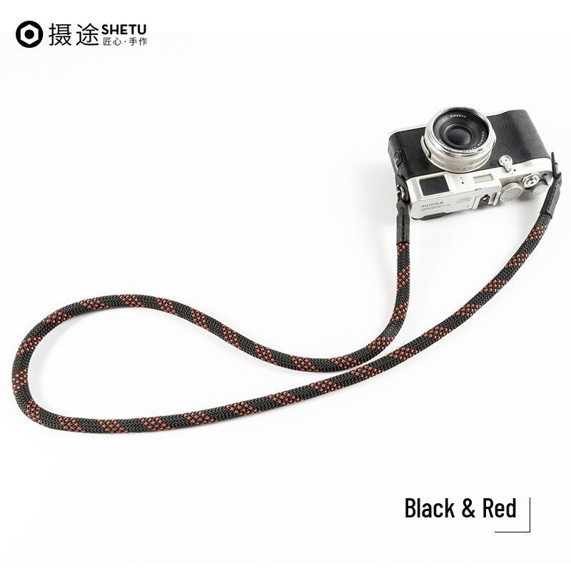 Shetu Vintage Mountaineering Camera Strap for Leica, DSLR, and Mirrorless Cameras