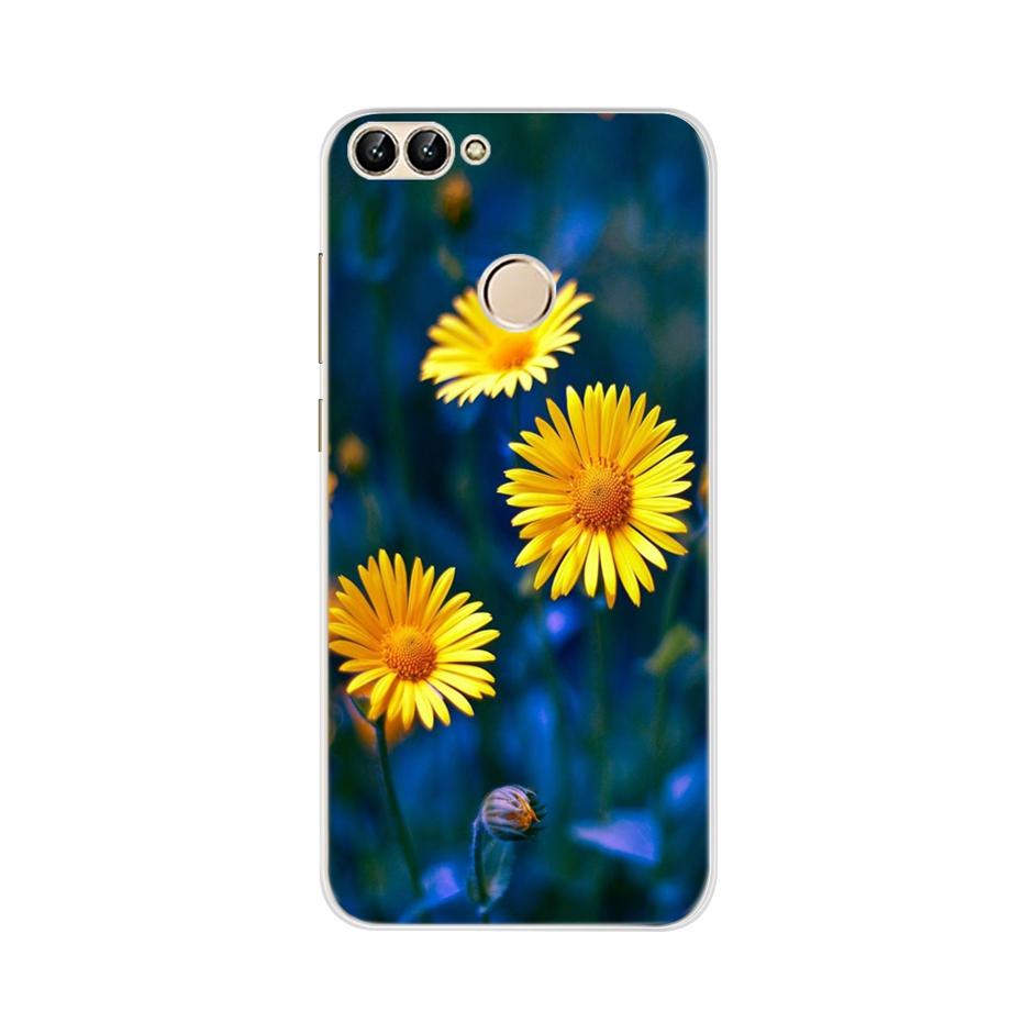 For Huawei P Smart 5.65inch Case Cute TPU Soft Silicone Back Cover Phone Case For Huawei P Smart 2018 FIG-LX1 PSmart Case