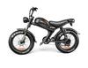 Emoko C93 48V Rychlé E-kolo mopedového stylu Tlusté pneumatiky 1000W motor pro dospělé