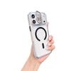 Applicable to Samsung S26ultra transparent magnetic mobile phone case A27 lens film bracket four-corner airbag anti-drop