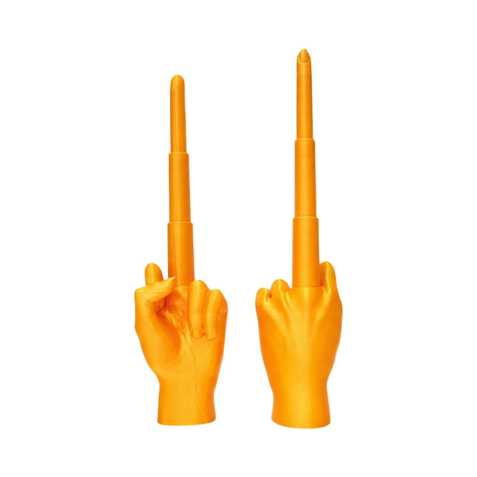 

Выдвигающийся средний палец для украшения стола, 3D складывающийся средний палец-меч, Игрушка, Креативные статуэтки среднего пальца для друзей, Забавные подарки One Size