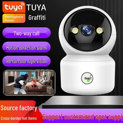 Tuya Smart Home Panorama-WLAN-Kamera mit HD-Überwachung & Echtzeit-Audio