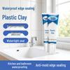 Waterproof Anti-Mold Sealant for Kitchen & Bathroom: High Viscosity Plastic Steel Clay Grout Filler for Sinks and Glass.