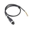 3-Pin Kern-Luftfahrt-Buchse Signalstecker Verlängerungskabel Stecker M12 GX12 für Auto Rückfahrkamera DVR Video CCTV Monitor Kabel