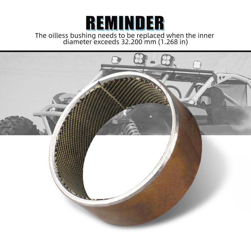 For Can Am Maverick X3 2018-2021 Primary Clutch Spring Cap Oilless Bushing UTV Accessories Replace 420280617 for Can Am X3 Max
