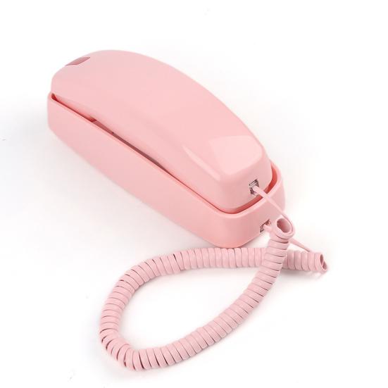 Festnetztelefon mit Lautstärkeregelung, Festnetztelefon mit großen Tasten, für Home Office, kabelgebunden