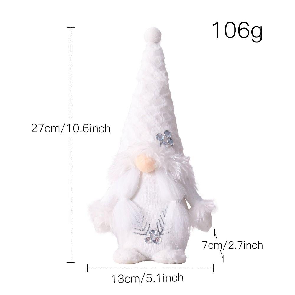 Dwarf Christmas Faceless Doll Soft Faceless Doll Decoration New Year Xmas Navidad Gifts  Home