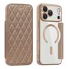 Magsafe Leather Case for IPhone 17 Air 16 Promax 15 Plus 14 Pro max 13 PM 12 iphone17 Card Holder Magsafe Flip Phone Cover