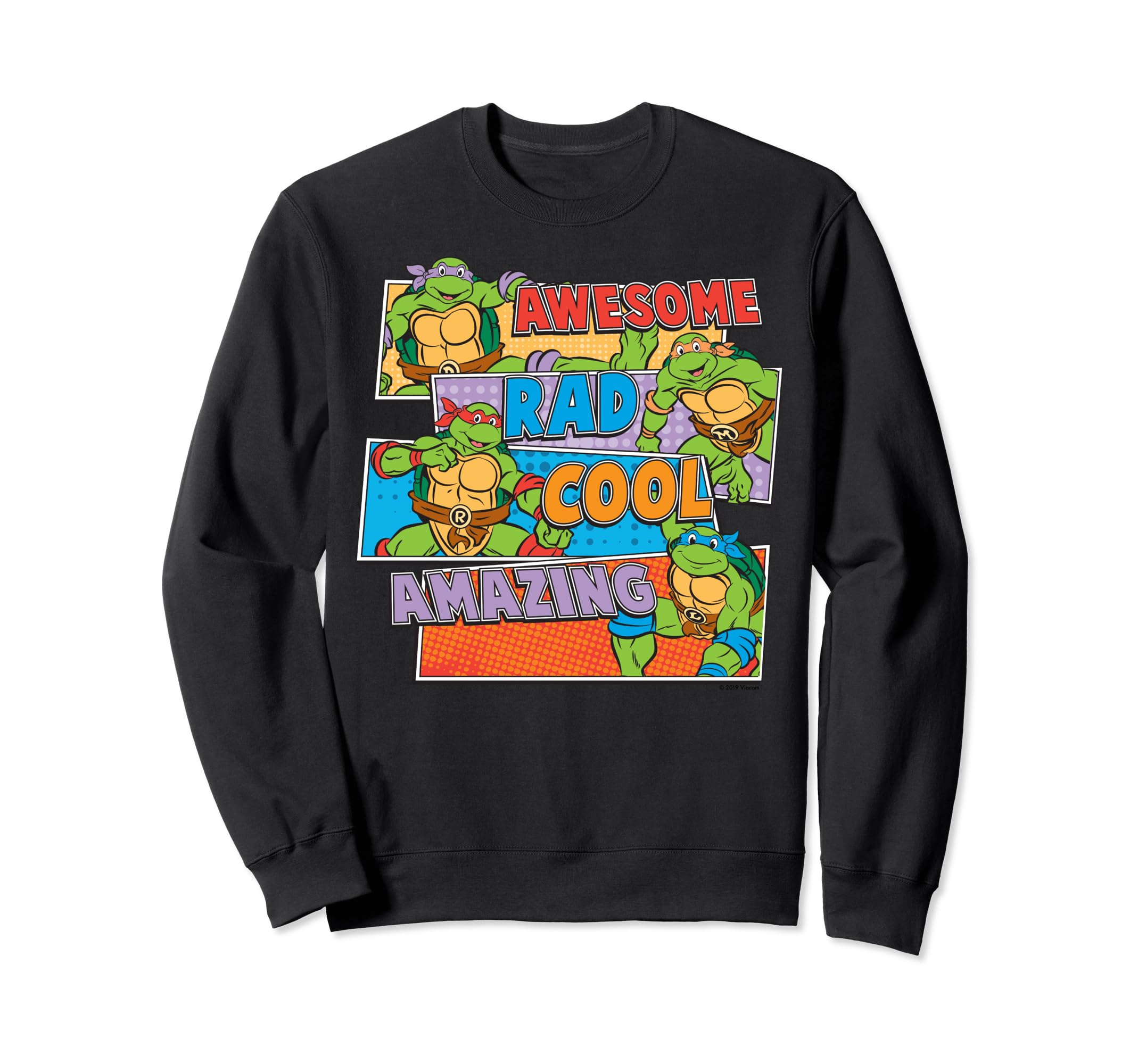 

Толстовка с потрясающей панелью Teenage Mutant Ninja Turtles чёрный