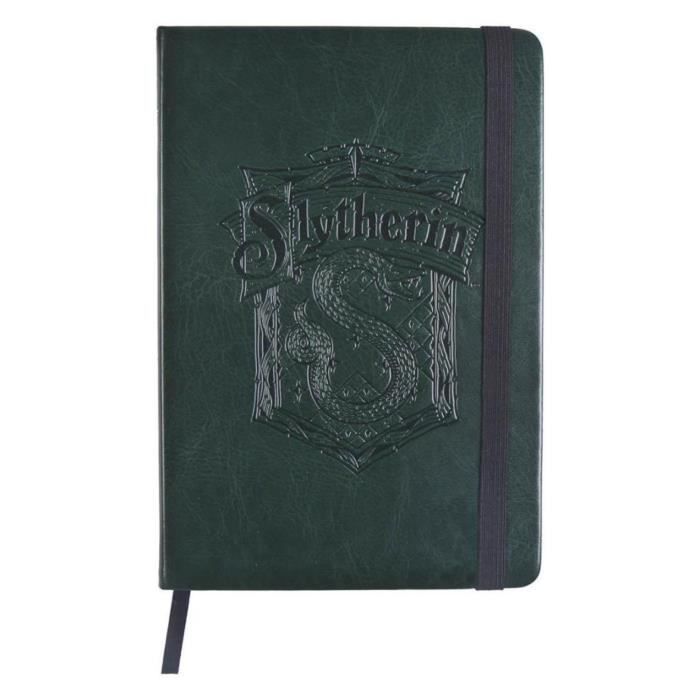 Bloc-notes A5 - HARRY POTTER - Serpentard - Premium - Vert - Enfant