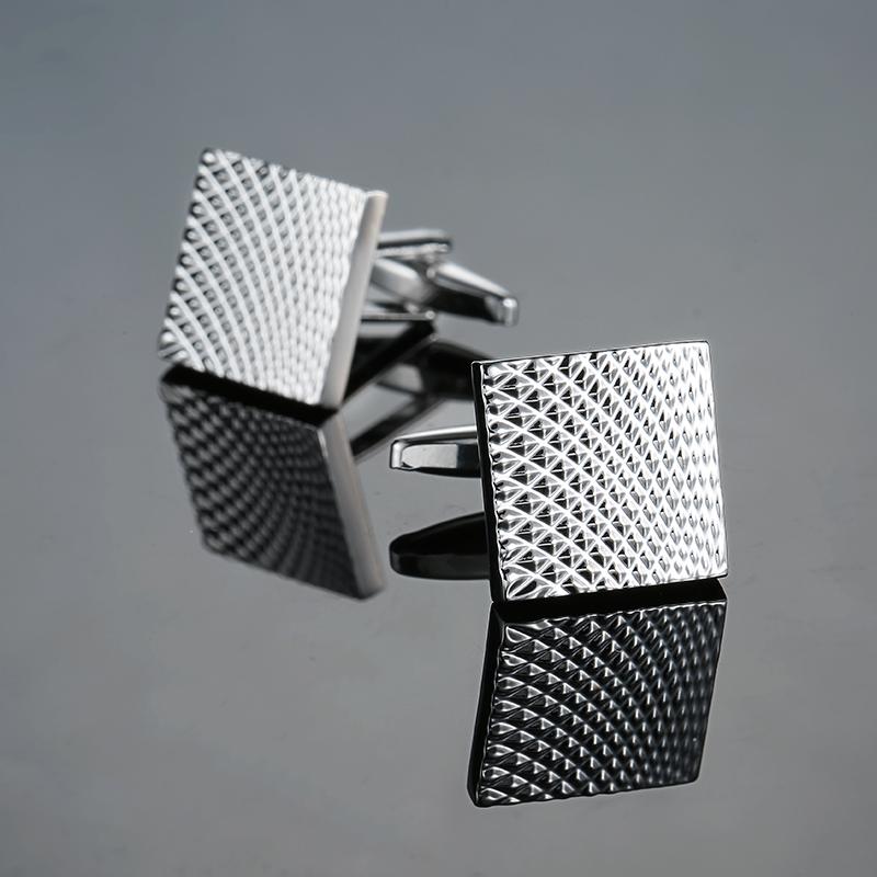 High Quality Novelty Cuff Links Copper Metal Laser Engraving Cufflinks Mans French Suit Accessories Jewellery