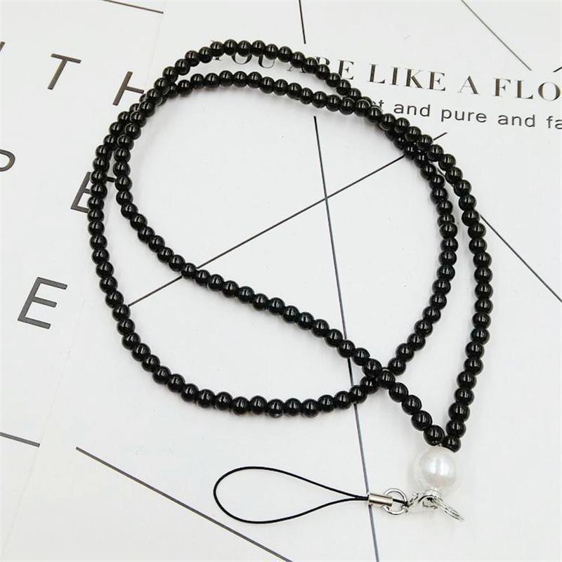 

Mobile Phone Lanyard Pearl Long Chain Sweater Chain Long Lanyard, Id Lanyard, Neck Hanging, Mobile Phone Case Universal Lanyard