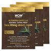 Wow Skin Science Charcoal Sheet Mask, Pack of 3