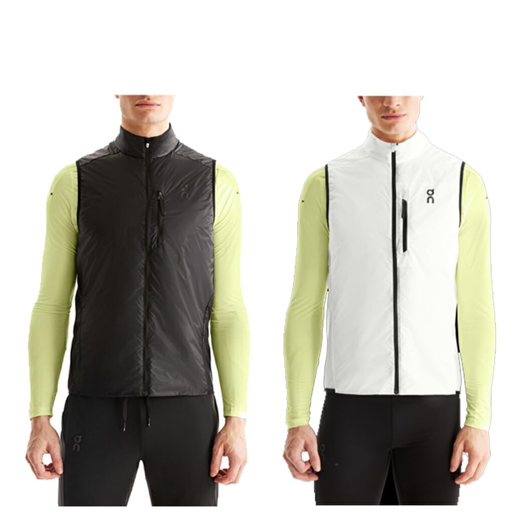 

Жилет для погоды Мужской беговой жилет чёрный