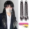 Trendy Sweet & Spicy Dreadlock Highlight Wig with Fishbone & Twist Braids