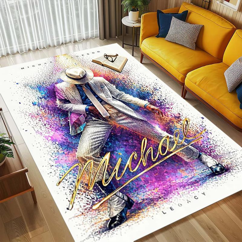 Michael Dance Living Room Nonslip Area Rug Soft Carpet For Bedroom Gameoom Playroom Sofa Office Home Decor Doormat