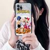 The Flintsto nes Cartoon Phone Case For IPhone 17 Air 16 15 14 Plus 13 12 Mini 11 Pro Max Black Cover