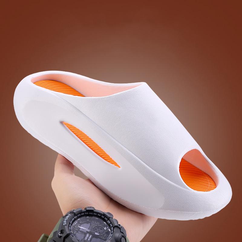Summer Men Slippers Platform Slip on Open Toe Soft Sole Sandals Outdoor Wear Street Beach Citywalk Casual Slippers Sandalias New