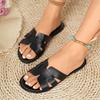 Women Flats Slippers New Sandals Lightweight Trend Shoes for Women Flat Casual Comfortable Beach Slippers Slides Women