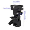 Easy Adjustable Camera Flash Holder Bracket 180 Degree Rotate And Locking Screw For Photography Lighting Accessories
