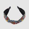 LALA Ethnic Lattice Hairband - BLUE