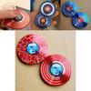 Lebhaft gefärbter Captain America Fidget Spinner mit Hochgeschwindigkeitsrotation zur Stressreduzierung