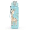 1PC Gentle Standing Giraffe 750ml Color Plastic Sports Water Bottle Leakproof Flip Straw Lid Suitable for Sports Office Home Use
