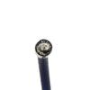 Used 12564 Neo Split Bracelet M8155D 7986 LV Logo Flower Blue Silver Taiga Rama Monogram Cobalt Men's from Japan