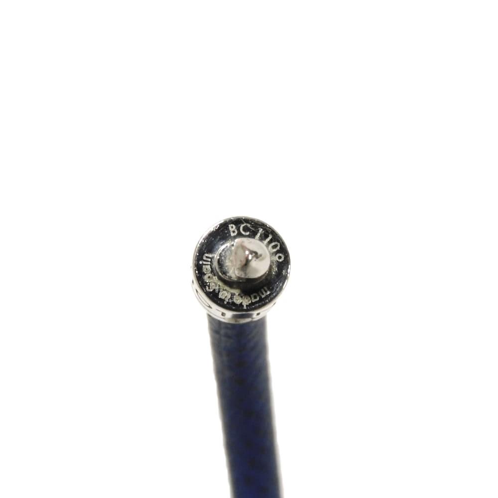 Used 12564 Neo Split Bracelet M8155D 7986 LV Logo Flower Blue Silver Taiga Rama Monogram Cobalt Men's from Japan