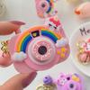 Creative Projection Camera Pendant Keychain Cute Doll Keychain Pendant Fashion Bag Decoration Accessories Children Gifts