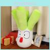 Adorable Green Scallion Plush Toy Soft Pp Cotton Stuffed Pillow For Bed