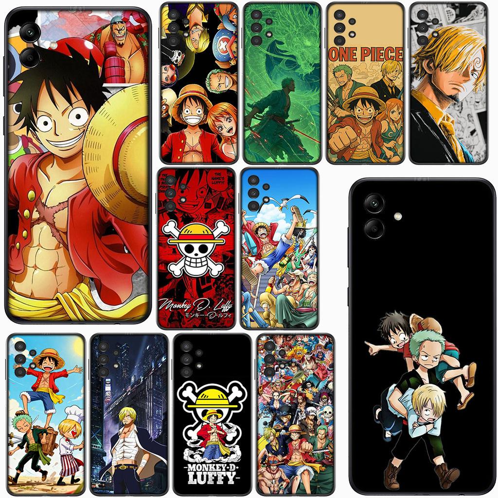 Cover for Apple iPhone 16 15 14 11 Pro Max 6 7 8 Plus + SE2 SE3 SE 2022 2020 8+ Phone Case Luffy One Pieces Zoro Sanji