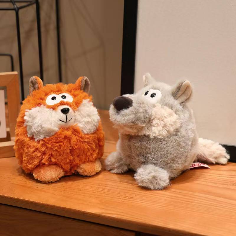Latest Cute Forest Animal Doll Kawaii Stuffed Plush Toy Handmade Doll Cartoon Anime Cute Children's Birthday Gift Doll Christmas