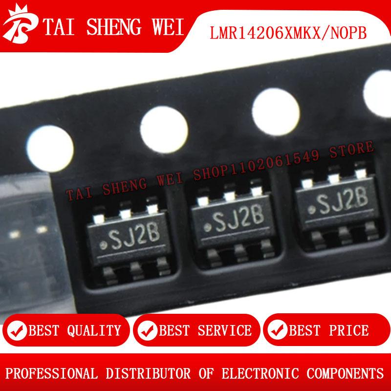 10PCS Brand New Original LMR14206XMKX/NOPB Marked SJ2B SOT-23-6 LMR14206XMKX LMR14206 Switching Regulator Chip