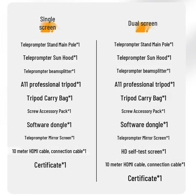 JiaShiYing Js-s27p Broadcast-Grade Teleprompter