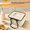 Bread Proofing Box Large Capacity Dough Proofing Box with Time Controller Foldable Bread Proofer for Pizza Yogurt Butter