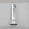1*42mm Silver Universal Motorcycle Exhaust Can DB Killer Silencer Muffler Baffle