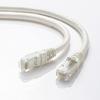 SANWA SUPPLY Category 6A Stranded LAN Cable (White, 10m) KB-T6AY-10W