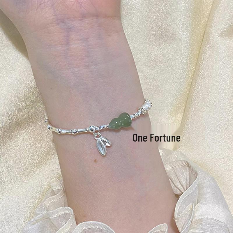 Korean Pearl & Sterling Silver Beaded Bracelet: Non-Fading, Summer Women's High-End Jewelry.
