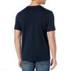 Tommy Hilfiger SS23 American Vintage Color Block Striped Embroidered Crew Neck Short Sleeve T-Shirt Men Tops Navy-Blue C817849807-475