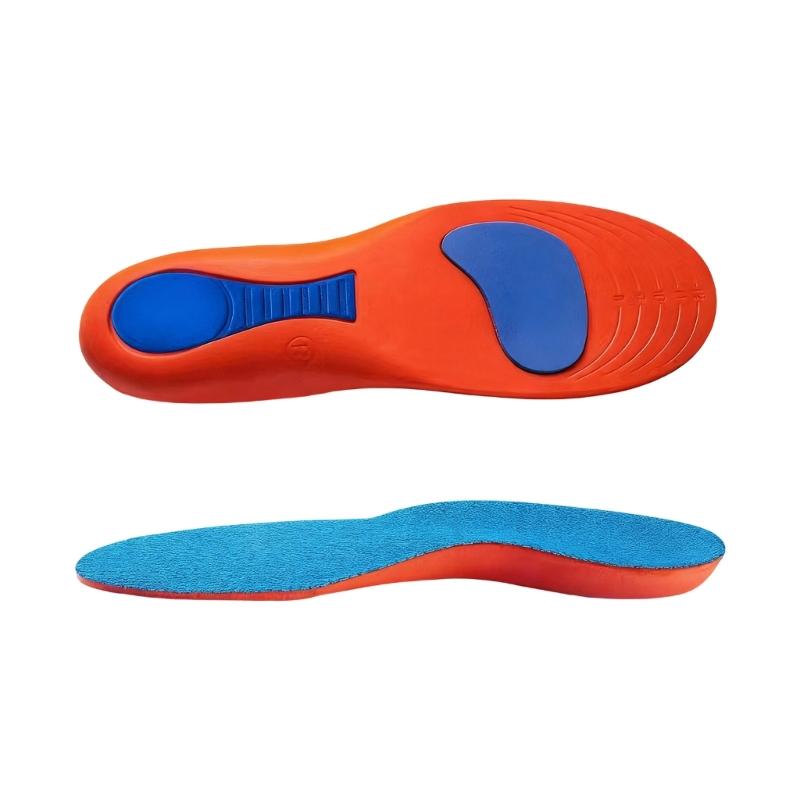 Arch Support Orthotic Insoles Shock Absorption And Breathable Shoe Insert Cusion For Women Men Flat Feet Correction