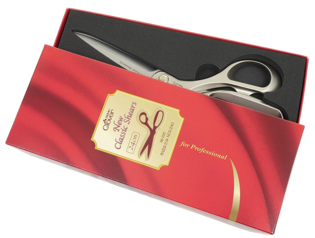 Clover Fabric Scissors NCS Total Length 240, 24cm, 36-222