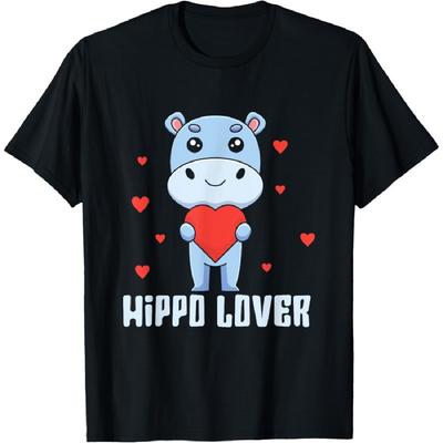 Hippo Lover Saying Cute Hippos Hippopotamus T-Shirt