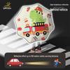 Kids Automatic Cartoon Sun and Rain Umbrella