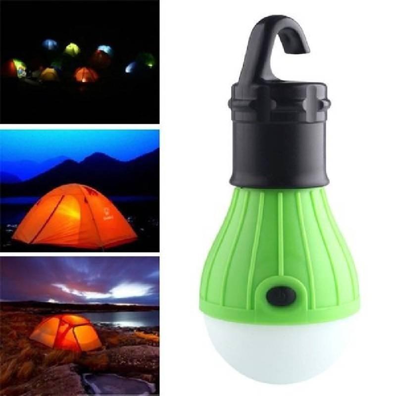 Portable Battery-powered Led Camping Lantern Waterproof Tent Light For Outdoor Adventures