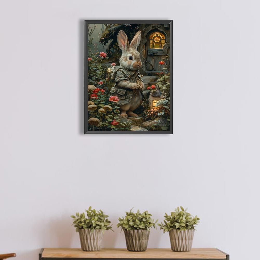 5D DIY Full Square Drill Diamond Painting Peter Rabbit Kit Home Decor Art